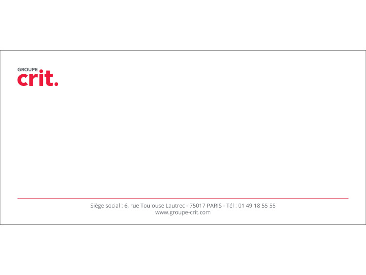 Carte de correspondance SIÈGE GROUPE