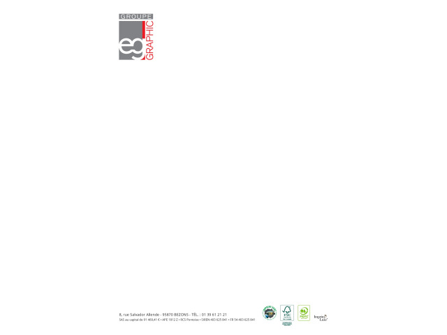 Papier à entête GROUPE EGGRAPHIC