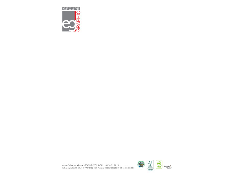 Papier à en-tête GROUPE EGGRAPHIC