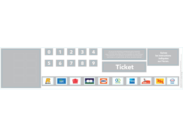 STICKERS PRÉDÉCOUPÉS